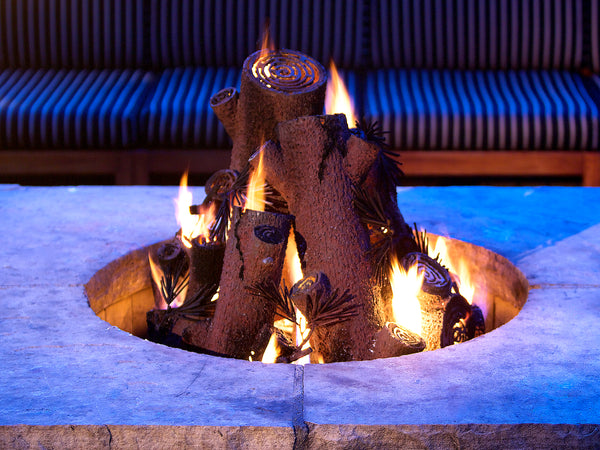 Campfire Steel Log Fire Pit